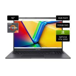 ASUS VivoBook 16X K3605ZF-N1094W 16'' IPS FHDi5-12500H8GB512GB SSDRTX 2050 4 GBWIN 11ESPA�OL