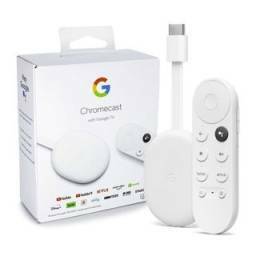 GOOGLE CHROMECAST CON GOOGLE TV  BLANCO incluye control remoto