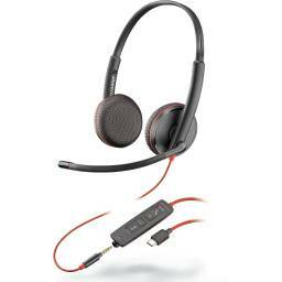 AURICULAR POLY BLACKWIRE C3225 USB