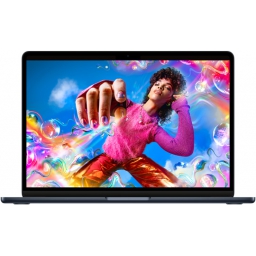APPLE MacBook Air 13.6" (MRXW3LL/A) APPLE M3 /8GB/512GB SSD/INGLES Midnight 2024
