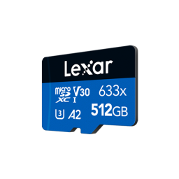RAM microSDXC Lexar 512GB 633x UHS-I Blue Series