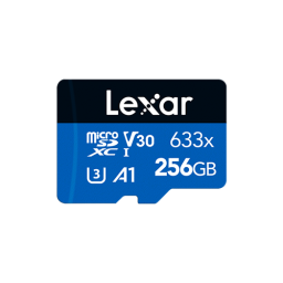 RAM microSDXC Lexar 256GB 633x UHS-I Blue Series