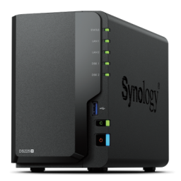 NAS SYNOLOGY DS225+ DESKTOP (2 BAHIAS) (SIN DISCOS)