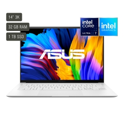 ASUS ZenBook S14 OLED UX5406SA-PZ033W 14 WUXGA OLED TouchUltra 7 258V32GB1TB SSDWIN 11ESPA�OL
