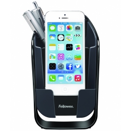 Organizador FELLOWES de escritorio para Smartphone I-SPIRE SERIES BLACK