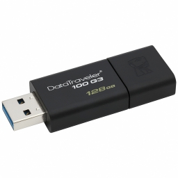 USB MEMORY DRIVE  128GB  USB3.0 KINGSTON (DT100G3)