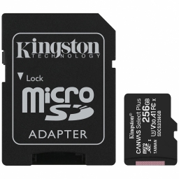 RAM MICRO-SDHC 256GB KINGSTON CANVAS SELECT PLUS (SDCS2/256GB)