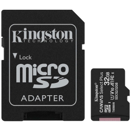 RAM MICRO-SDHC  32GB KINGSTON CANVAS SELECT SPLUS CLASS 10 C/ADAPTADOR SD  (SDCS2/32GB)