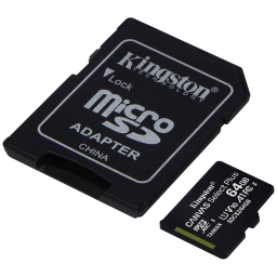 RAM MICRO-SDXC 64GB CLASS 10 CANVAS SELECT PLUS C/ADAPTADOR SD