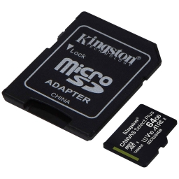 RAM MICRO-SDXC 64GB CLASS 10 CANVAS SELECT PLUS CADAPTADOR SD (SDCS264GB)