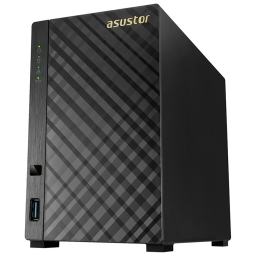 NAS ASUSTOR AS1002T 2 x 3.5" SIMPLE SWAP (SIN DISCOS)