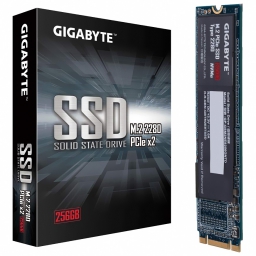 HD SSD 256GB GIGABYTE PCIe 3.0 x2 NVMe (M.2 2280)