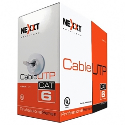 CABLE UTP CAT. 6 NEXXT (ROLLO 305Mts.) GRIS