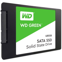 HD SSD 480GB WESTERN DIGITAL GREEN  SATA 3 2.5"
