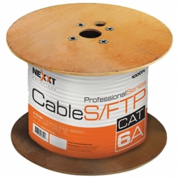 CABLE S/FTP CAT.6A   NEXXT (ROLLO 305Mts.) AZUL