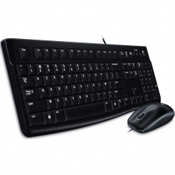 TECLADO+MOUSE LOGITECH USB MK120 (ESPOPT) (920-004428)