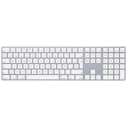 TECLADO APPLE MAGIC KEYBOARD WITH NUMERIC KEYPAD SPANISH (MQ052E/A)