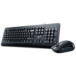 TECLADO+MOUSE GENIUS USB SLIMSTAR KM-160 (ESP/OPT)