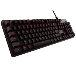 TECLADO USB LOGITECH G413 GAMING ROMERG TACTILECARBON MECANICO EN INGLES (920-008300)