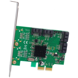 CONT. SYBA PCI-e x2 con 4 puertos SATA III con RAID   (SI-PEX40057)