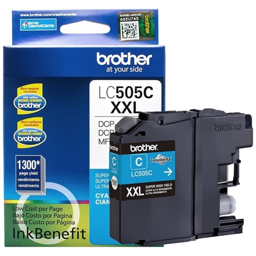 CART BROTHER LC505C CYAN J105/J200 (1.300PAG)