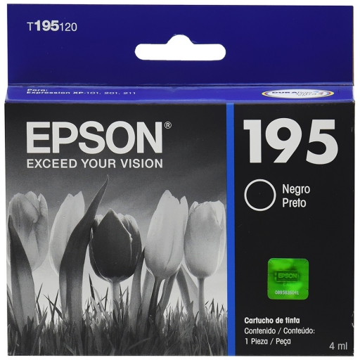 CART EPSON T195120 (195) NEGRO (XP-101/XP-201/XP-211) (130PAG)