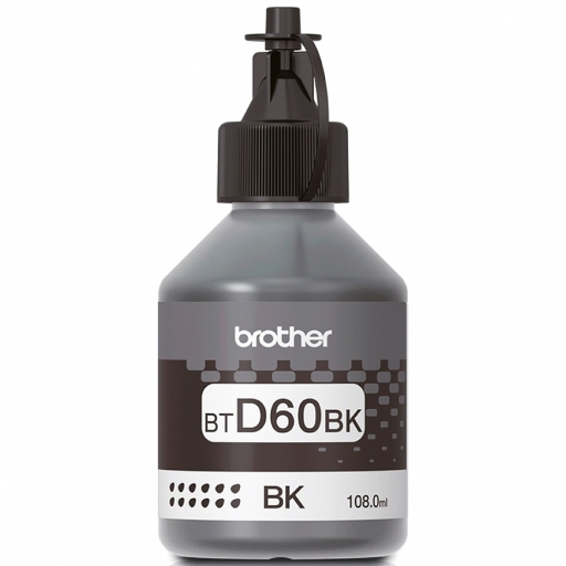 BOTELLA BROTHER BTD60BK NEGRO (6.500PAG) DCP-T310/T510w/T710w/T220/T420w/T720w/T820w/T4500w