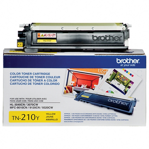 TONER BROTHER TN-210Y AMARILLO (HL-3070CW/MFC-9120CN) (1.400PAG)