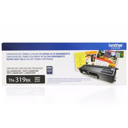 TONER BROTHER TN-319BK NEGRO (HL-L8350CDW/MFC-L8850CDW) (6.000PAG)