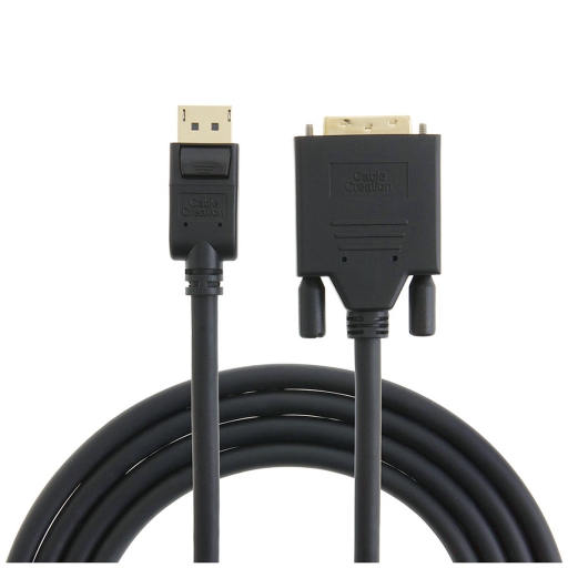 CABLE DISPLAY PORT (M)->DVI-D(M) 1.80Mts.