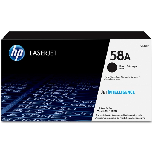 TONER HP CF258A (58A) NEGRO (M404/M428) (3.000PAG)