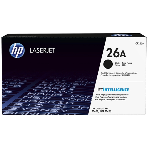 TONER HP CF226A (26A) NEGRO (M402/M426) (3.100PAG)