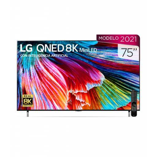 TV LED 75" LG 8K SMART QNED Mini LED con ThinQ AI 75QNED99SQA
