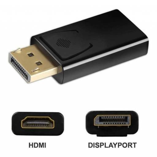 ADAPTADOR DISPLAY PORT (M)->HDMI (H)