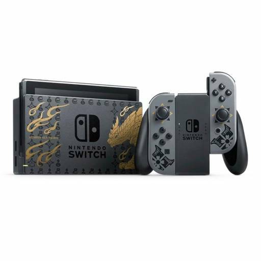 CONSOLA NINTENDO SWITCH MONSTER HUNTER + DESCARGA DEL JUEGO