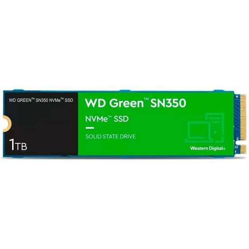 HD SSD 1TB WESTERN DIGITAL GREEN SN350 NVMe (2280)