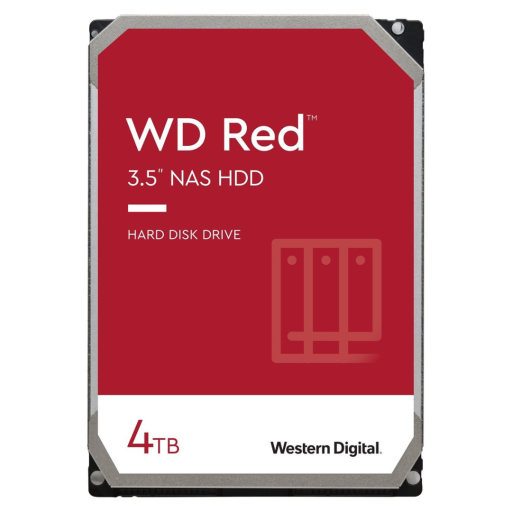 HD SATA 4TB WESTERN DIGITAL RED 256Mb (5.400 RPM)