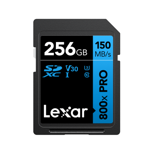 RAM SDXC Lexar 800X Pro 256GB Blue Series