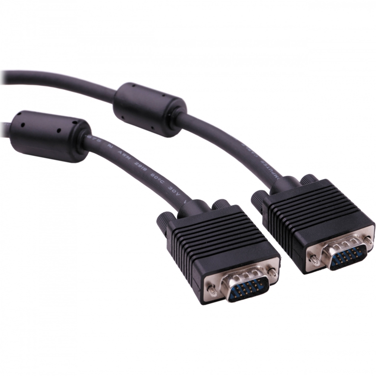 CABLE VGA DB15 BLINDADO MALE-MALE 10Mts.