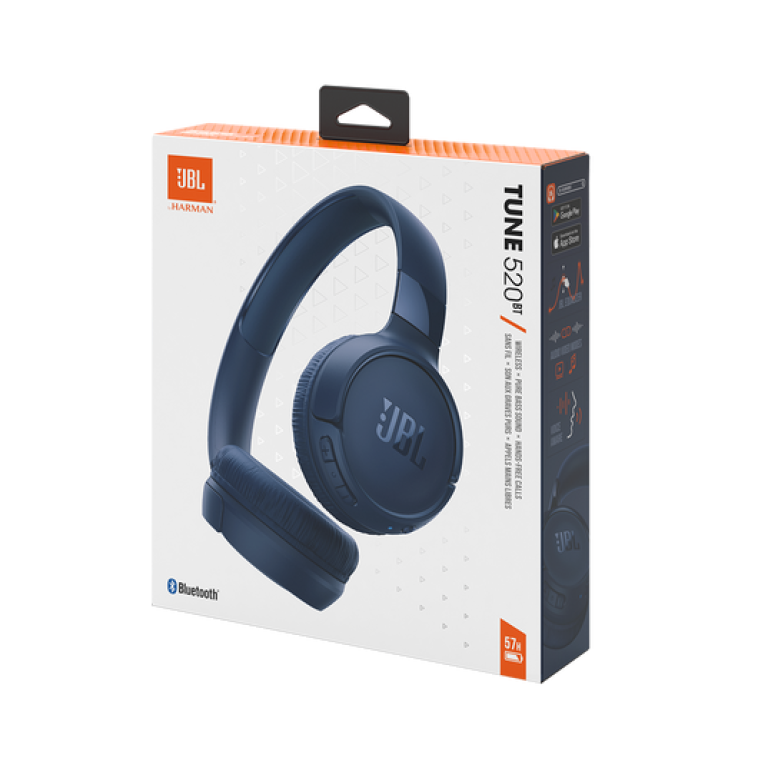 AURICULAR+MIC JBL TUNE T520BT BLUETOOTH AZUL