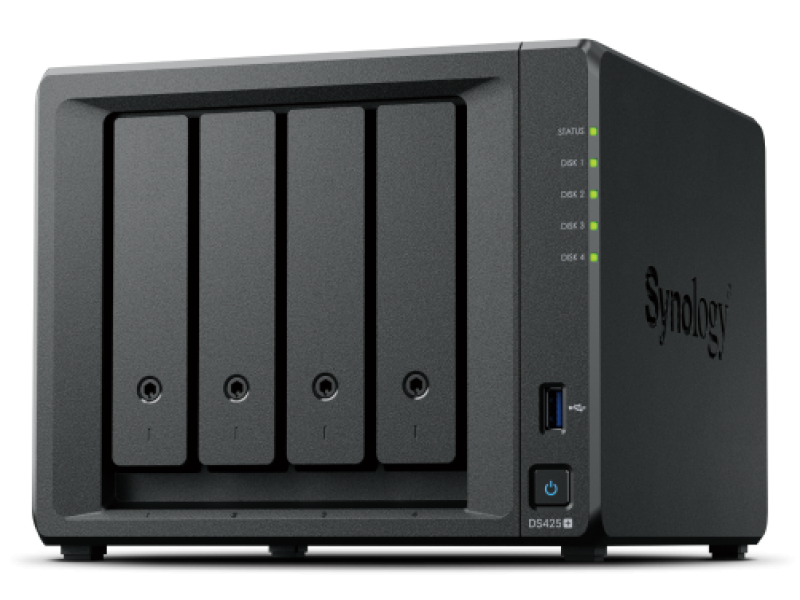 NAS SYNOLOGY DS425+ DESKTOP (2 BAHIAS) (SIN DISCOS)