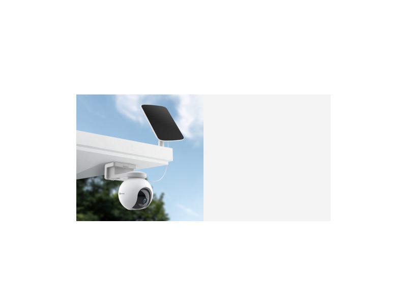 CAMARA IP 4G EZVIZ CS-EB8//SP-R100(3MP Type-C) 2K 3MP + solar panel Kit